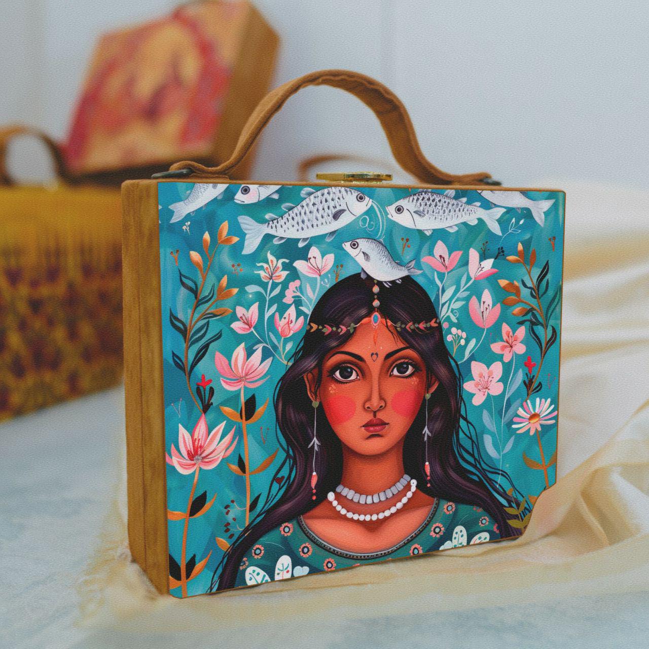 Exclusive Hand-painted Collection in Suitcase Style